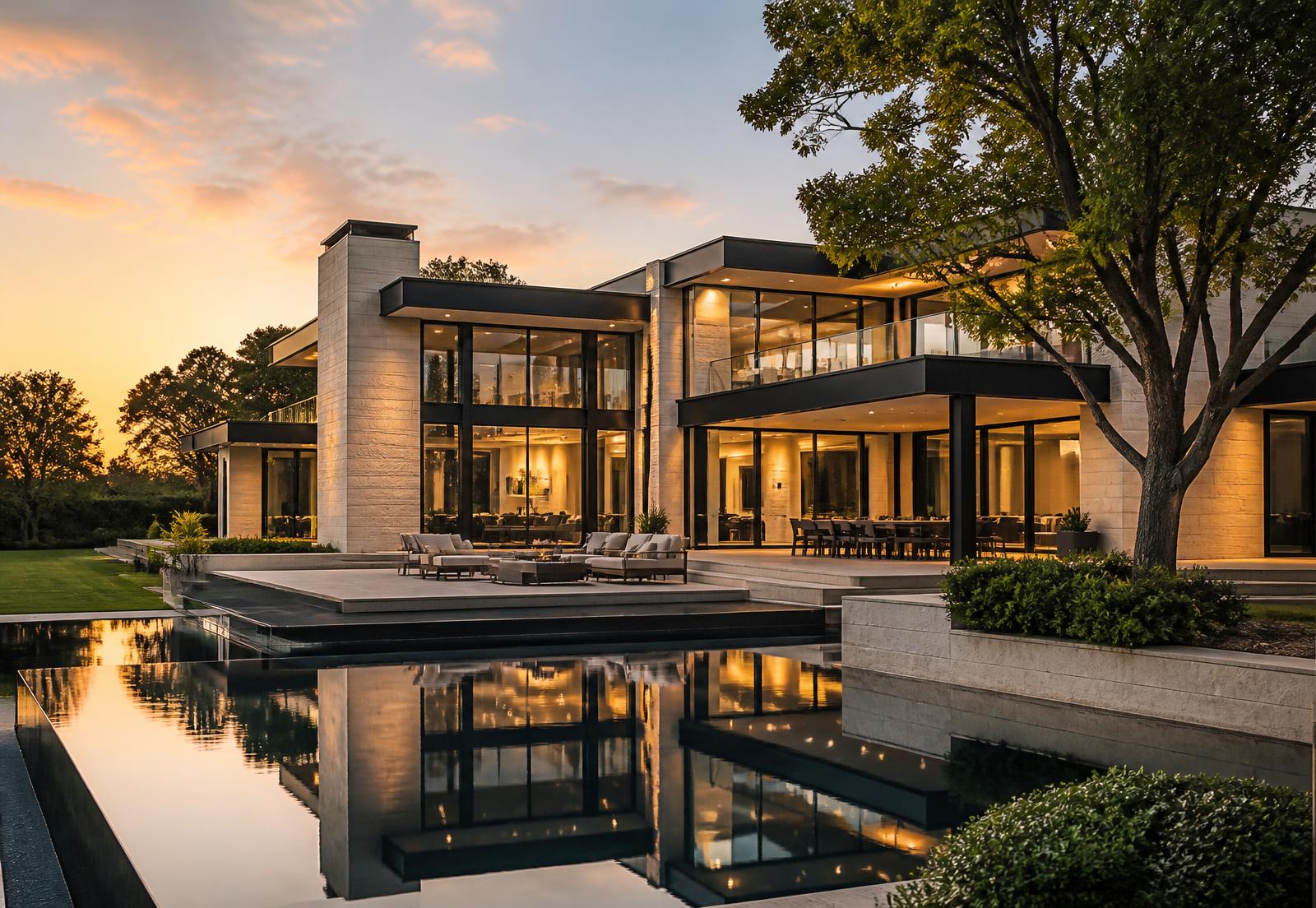 Luxury real estate agency website demo preview